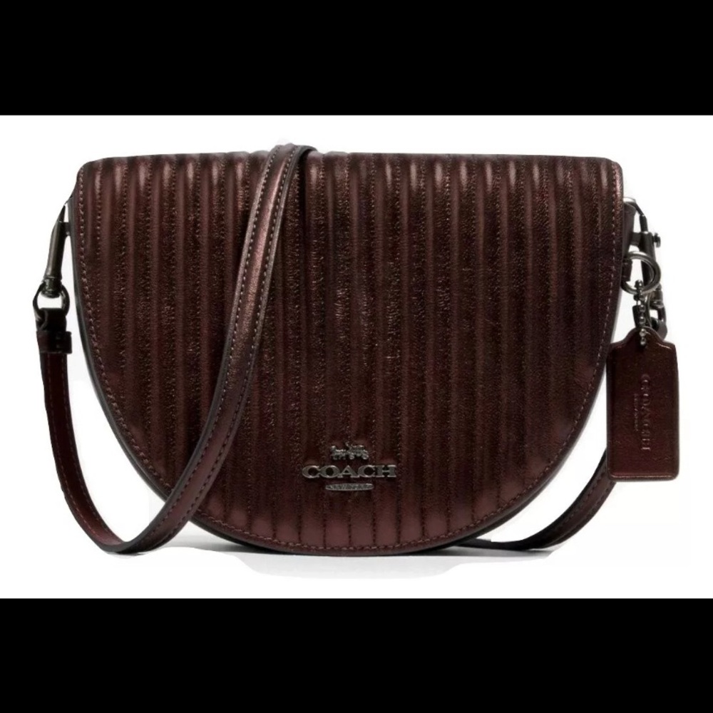 NWT Coach Ellen Crossbody Bag w/Linear Quilting